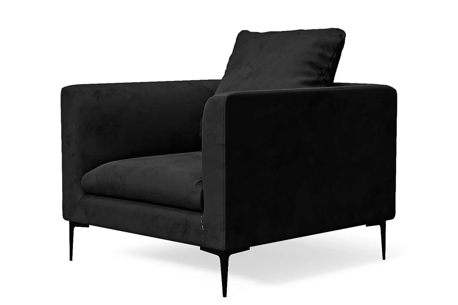 Aprilia Armchair Black Velvet