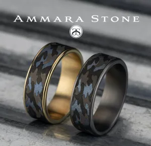 Benchmark Men's Camouflage Wedding Band