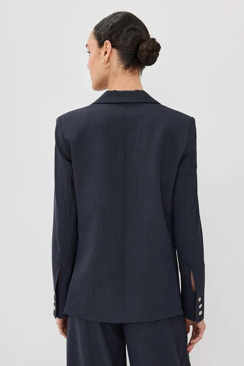 Boyfriend Blazer - Indigo