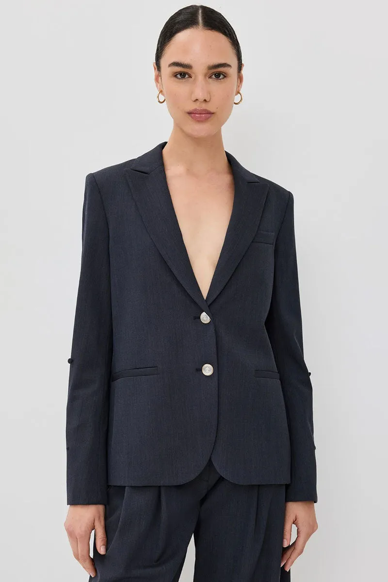 Boyfriend Blazer - Indigo