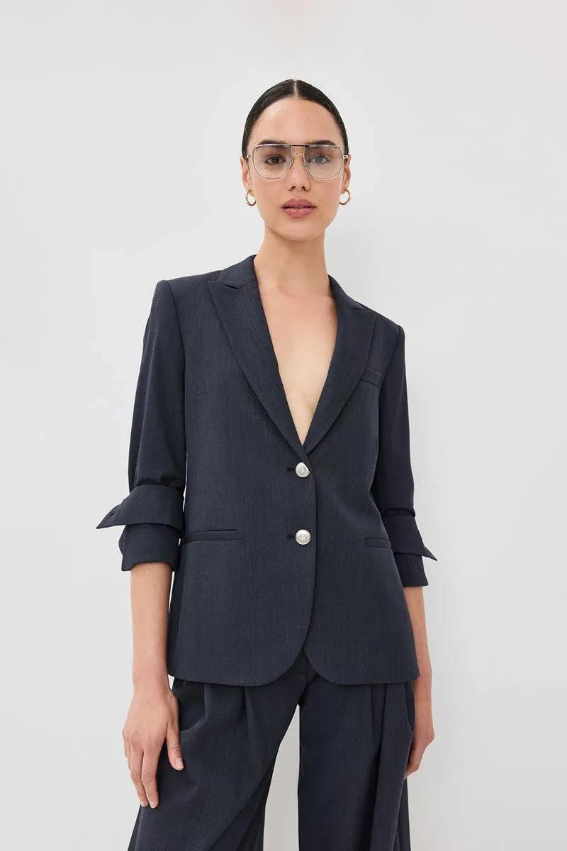 Boyfriend Blazer - Indigo