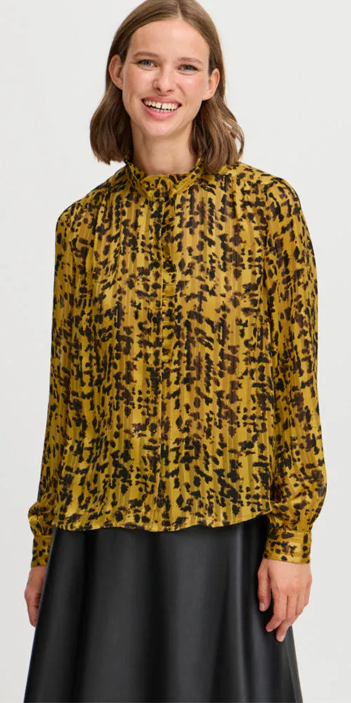 B.Young Jadeen Blouse, mustard