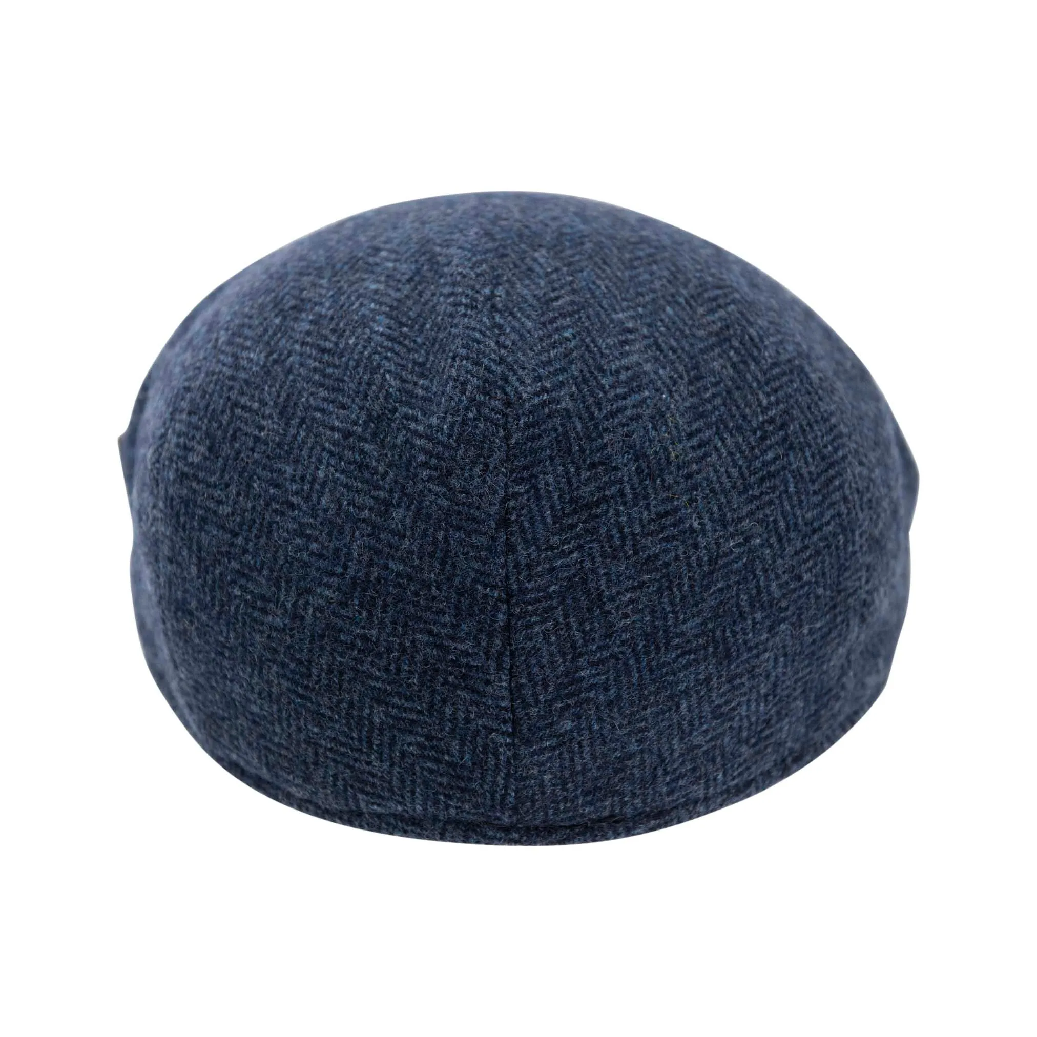 Carlyle Heath Jumbo Herringbone Flat Cap