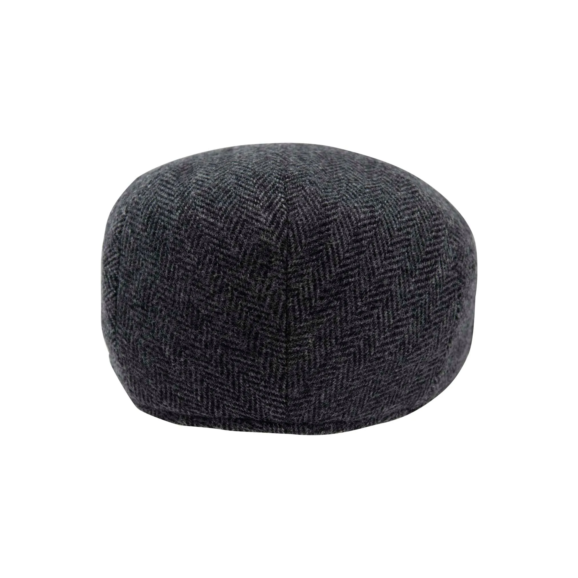 Carlyle Heath Jumbo Herringbone Flat Cap