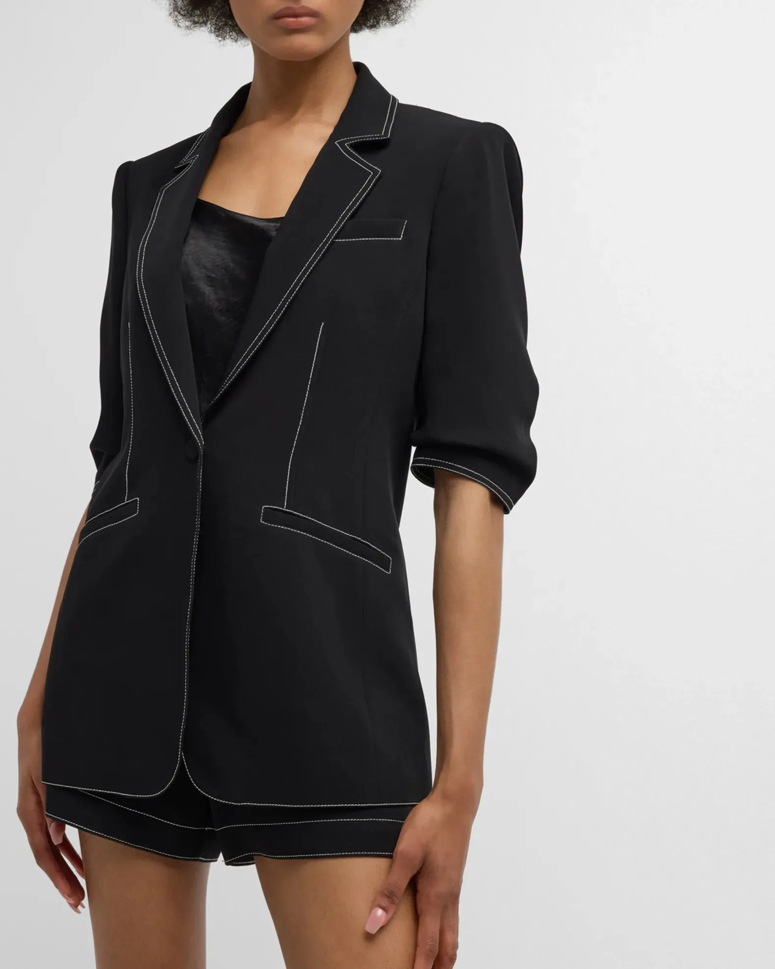 Ci219g1319 Black Blazer