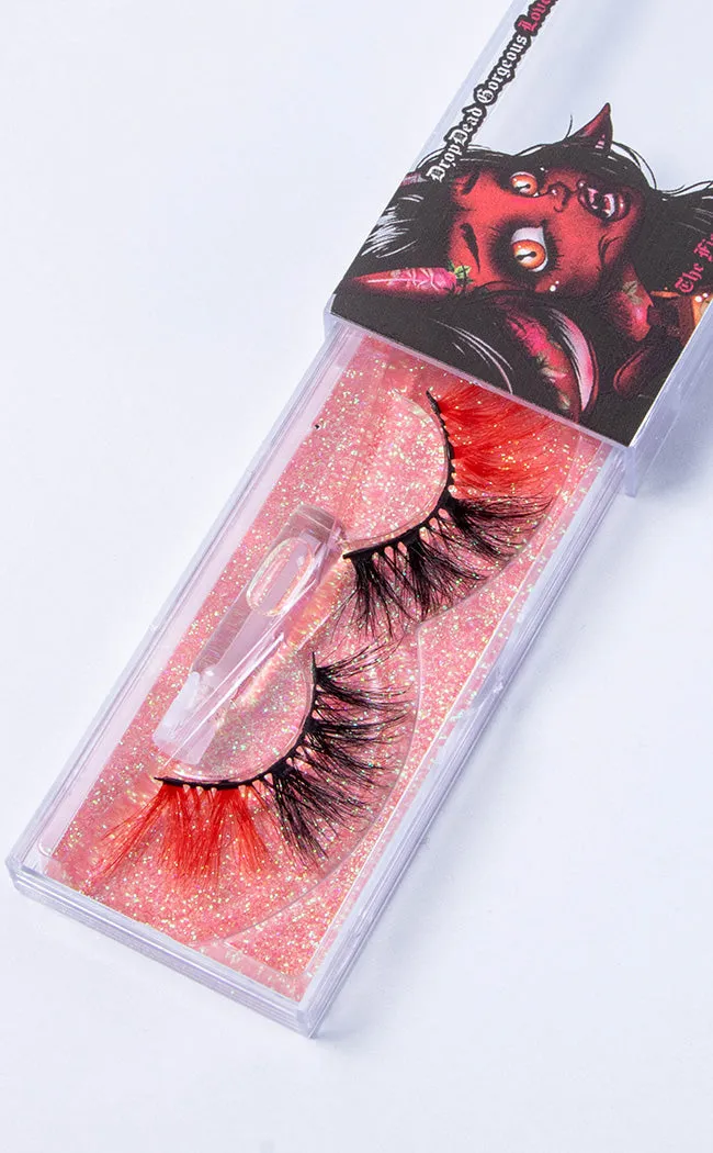 Colour Flare Lashes | The Fiery One