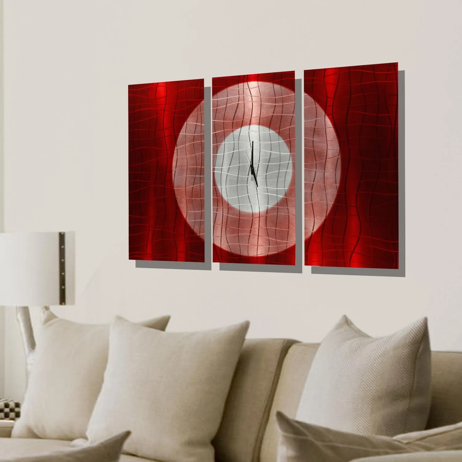 Crimson Moon Clock