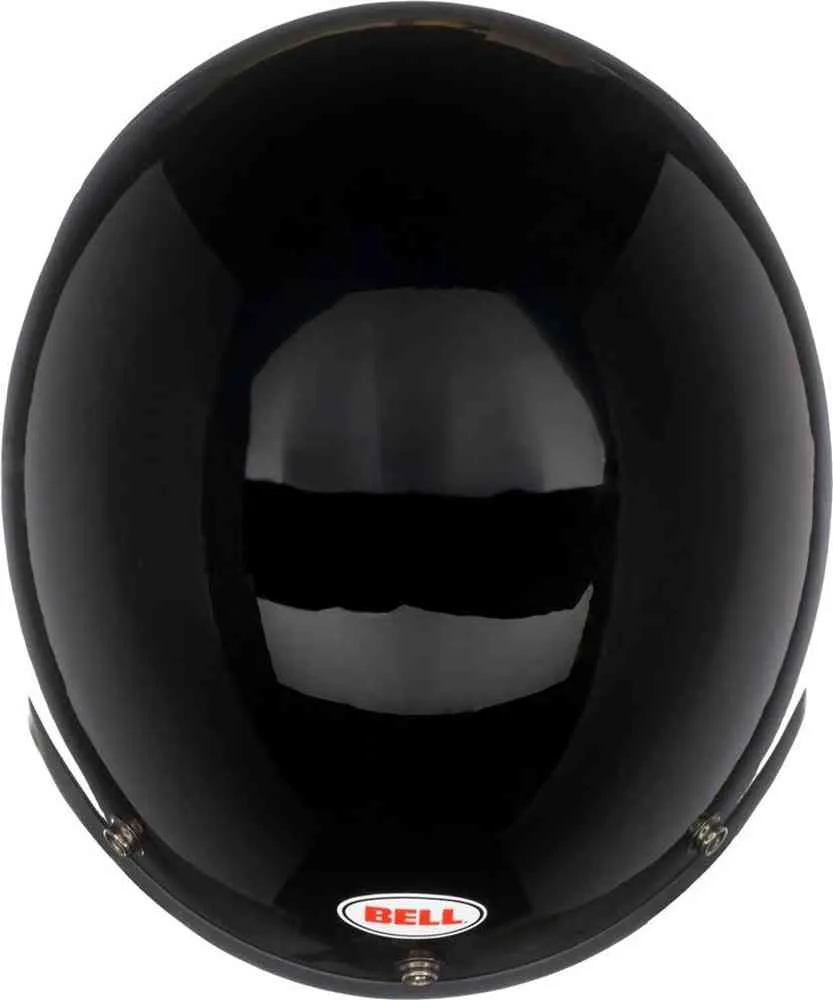 Custom 500 DLX Solid Jet Bell Helmet, Black