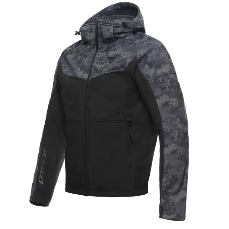 Dainese Ignite Tex Jacket Black/Camo-Gray