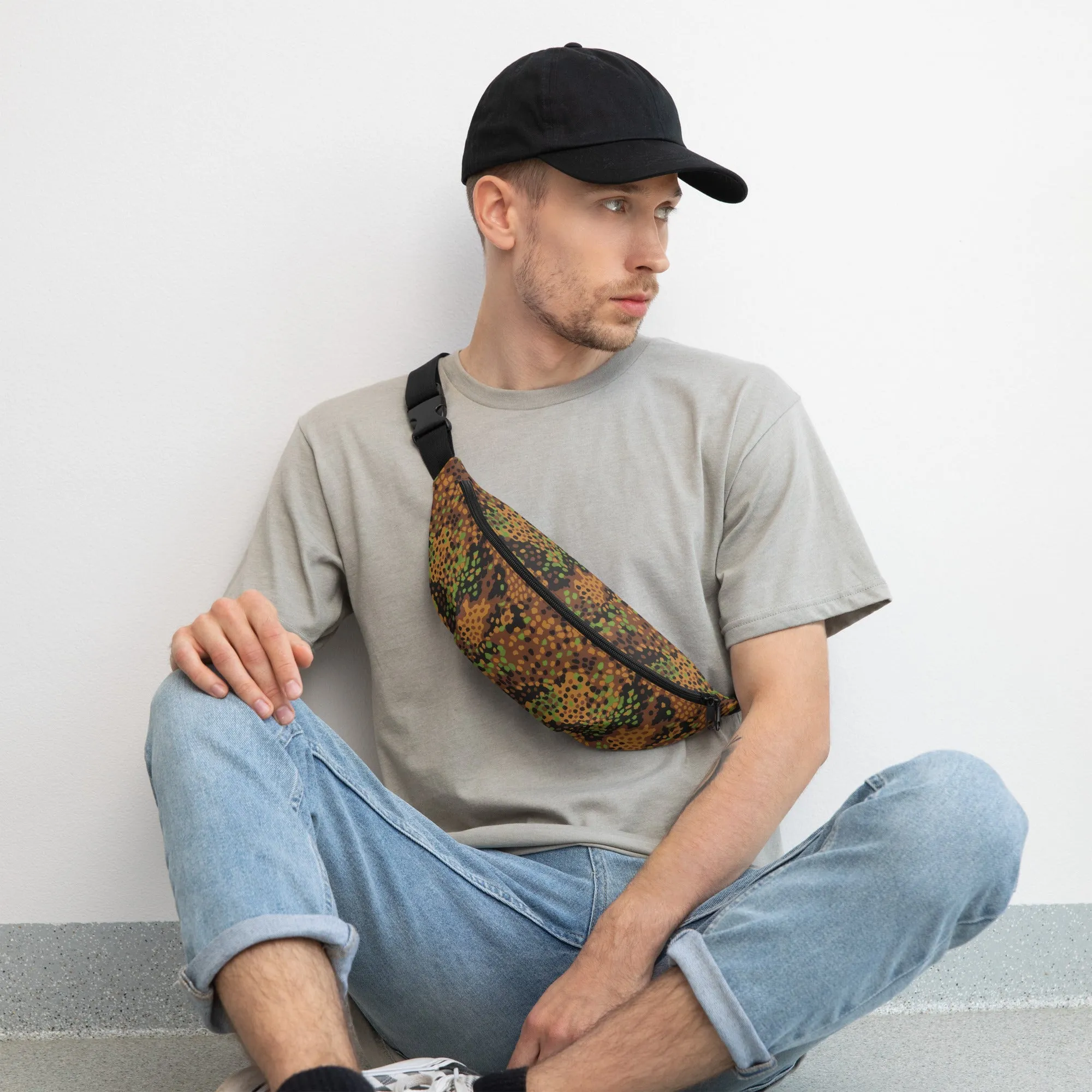 Erbsenmuster Pea Pattern Camo Fanny Pack