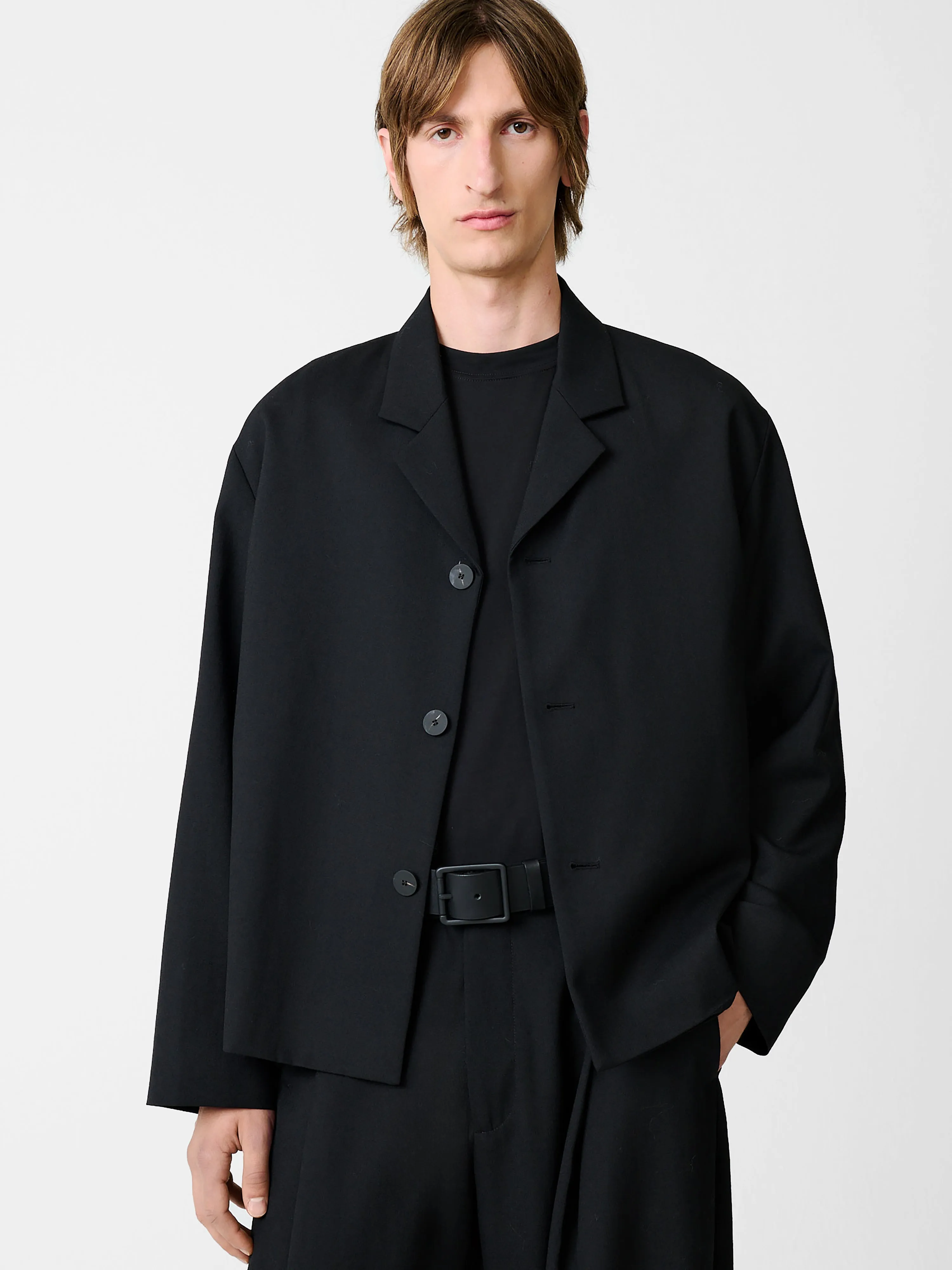 Ferro Wool Jacket in Black