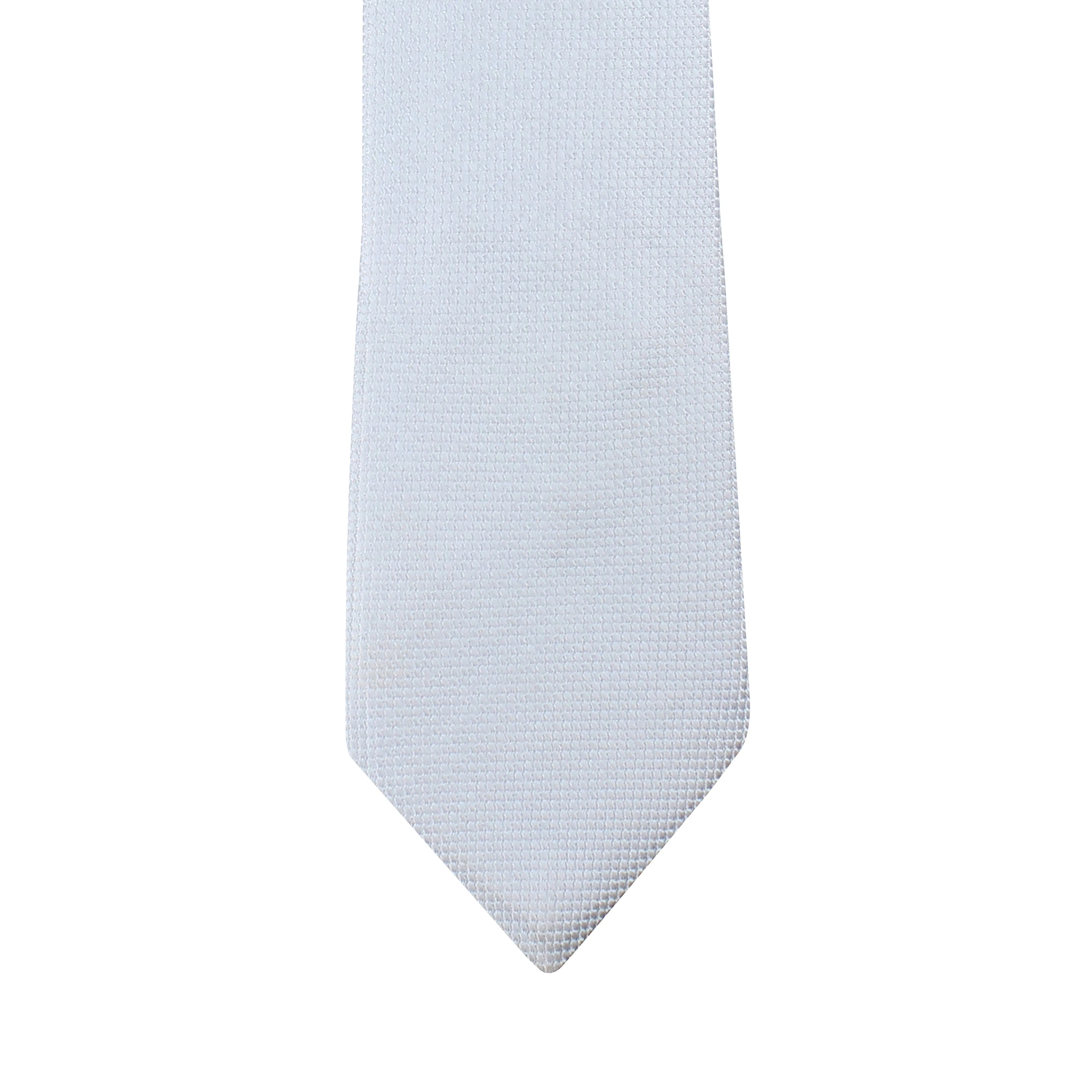 Kovove Grey Checkered Necktie and Pocket Square Gift Box