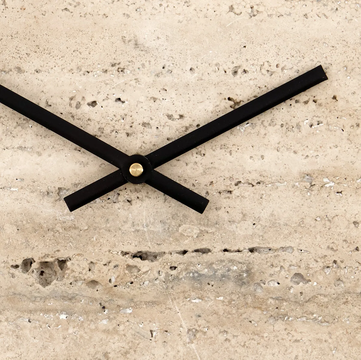 Loko Beige Travertine Clock