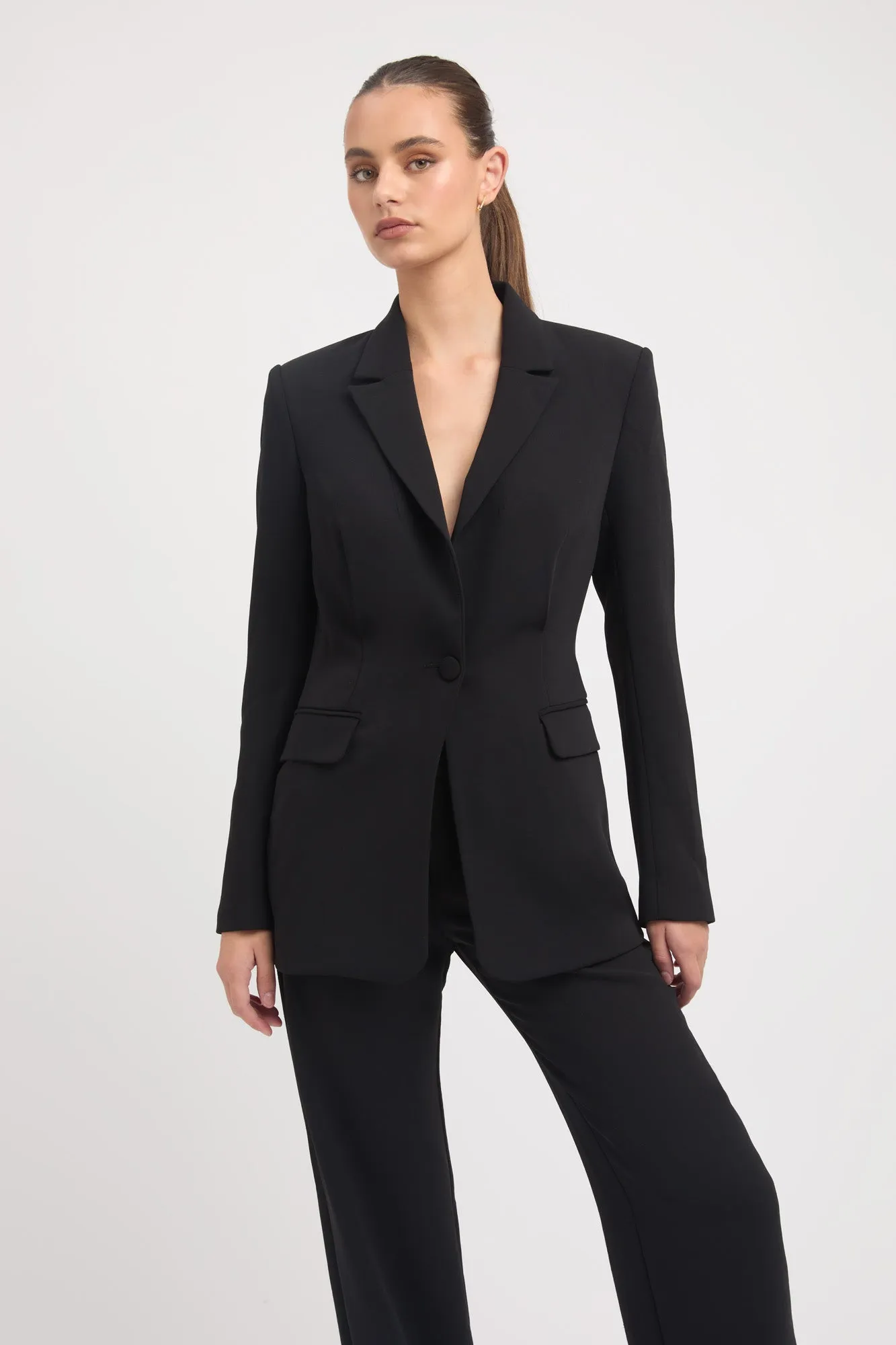 Lux Tuck Blazer