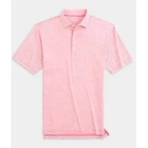 Lyndon Striped Polo in Taffy by Johnnie-O