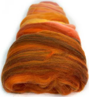 Merino CANDY 19 Microns Pack for yarn spinning, felting and crafting projects.