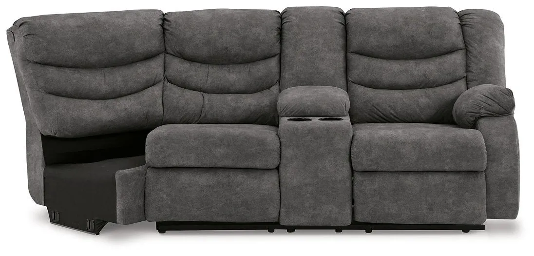 Partymate 2-Piece Reclining Sectional