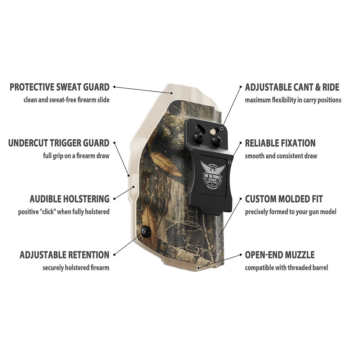 Realtree EDGE® IWB Custom Printed Holster