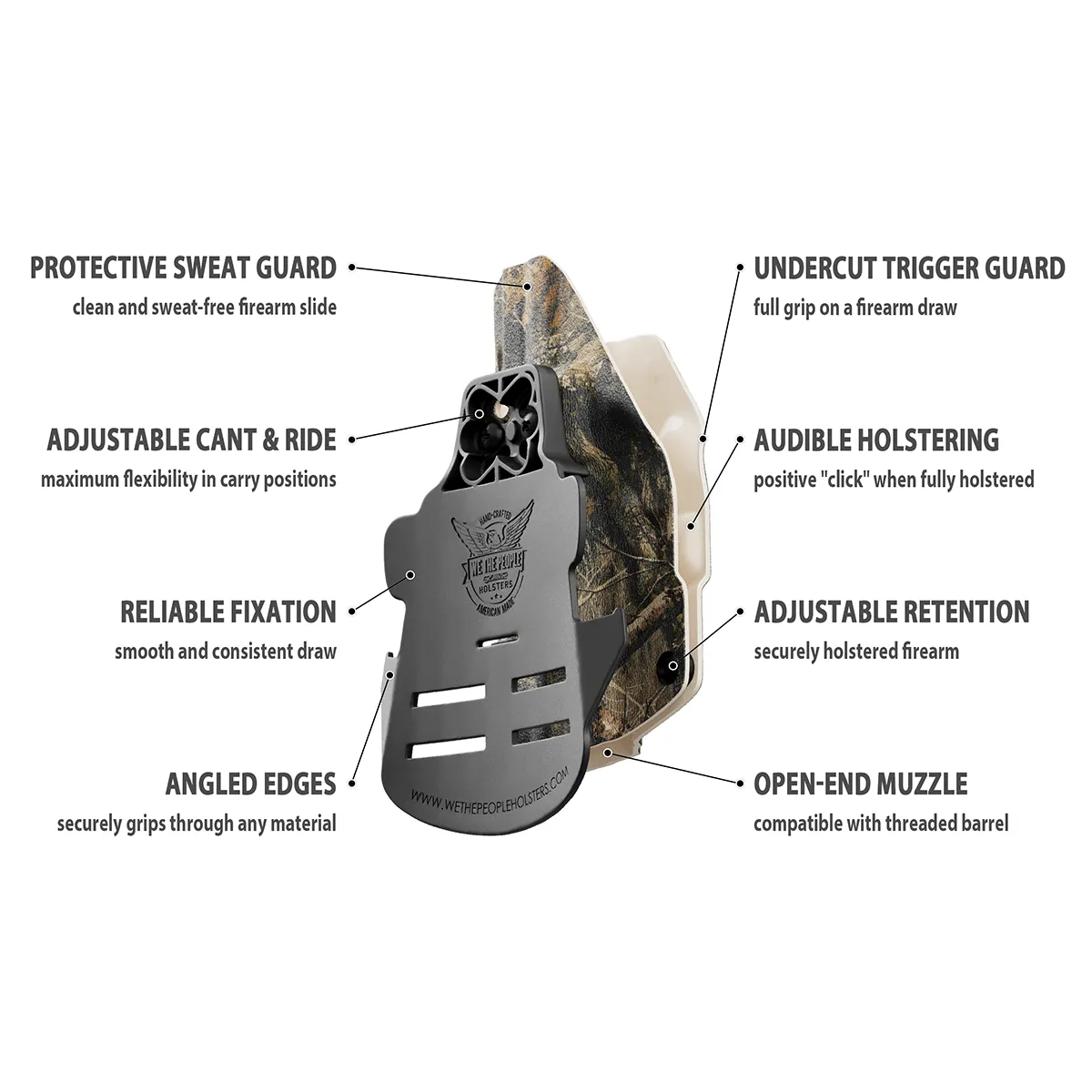 Realtree EDGE® OWB Custom Printed Holster