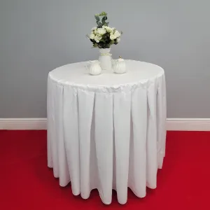 Round Fitted Tablecloth 42" Height Majestic