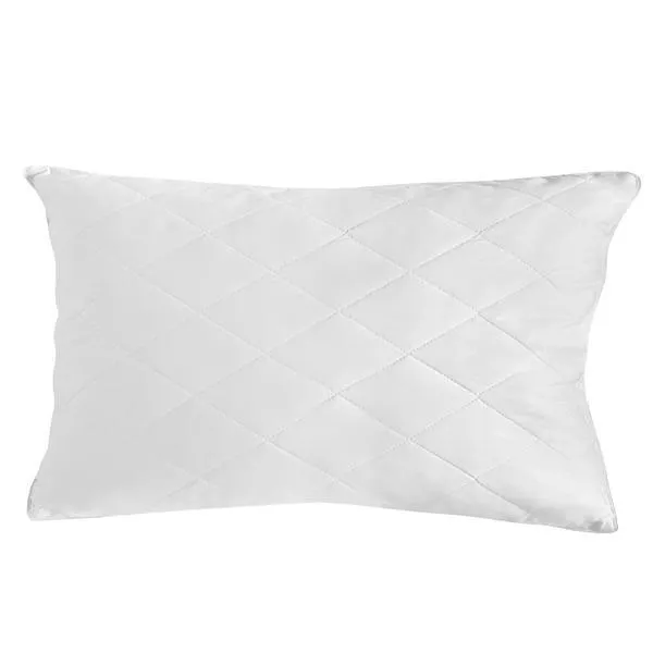 Royal Comfort 500GSM Goose Feather Down Quilt And Bamboo Quilted Pillow Set - Double - White