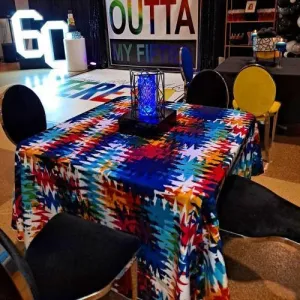 Square Psychedelic Tablecloth