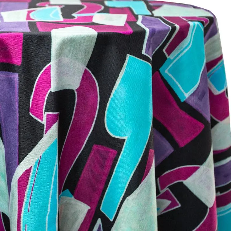 Square Psychedelic Tablecloth