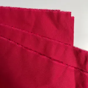 Stretch Linen / Viscose - Red