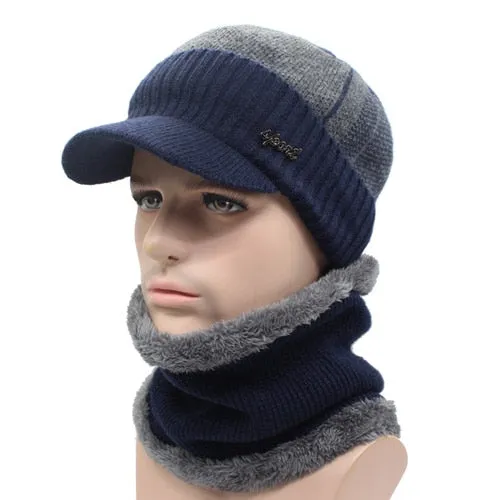 Winter Hats Skullies Beanies Hat Winter Beanies For Men Women Wool Necks Caps Balaclava Mask Gorras Bonnet Knitted Hat