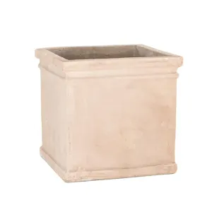 Woodlodge 37cm Chocolate Square Terracotta Pot