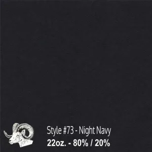 Wool Swatch - 73 - Night Navy